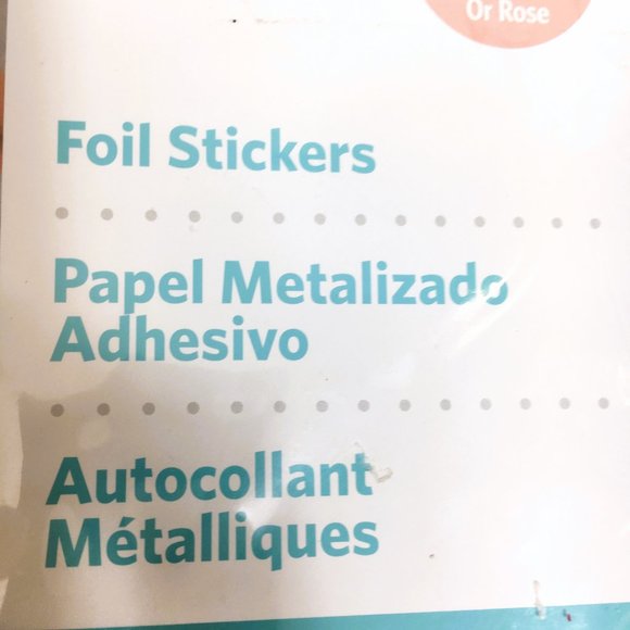 Silhouette Printable Rose Gold Foil 8 sheets - Picture 2 of 8